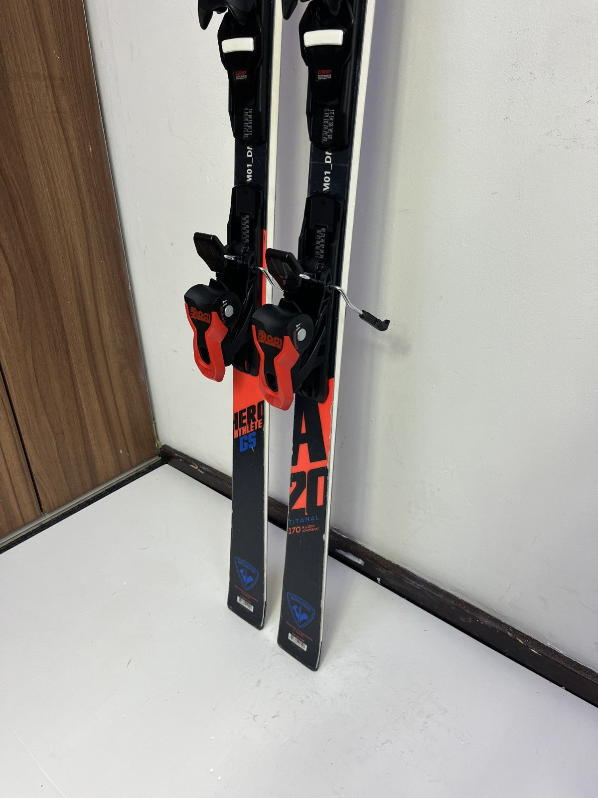 Sci Rossignol Hero Athlete GS 170 cm + Attacchi New Look 11 Divertimento sulla neve in inverno