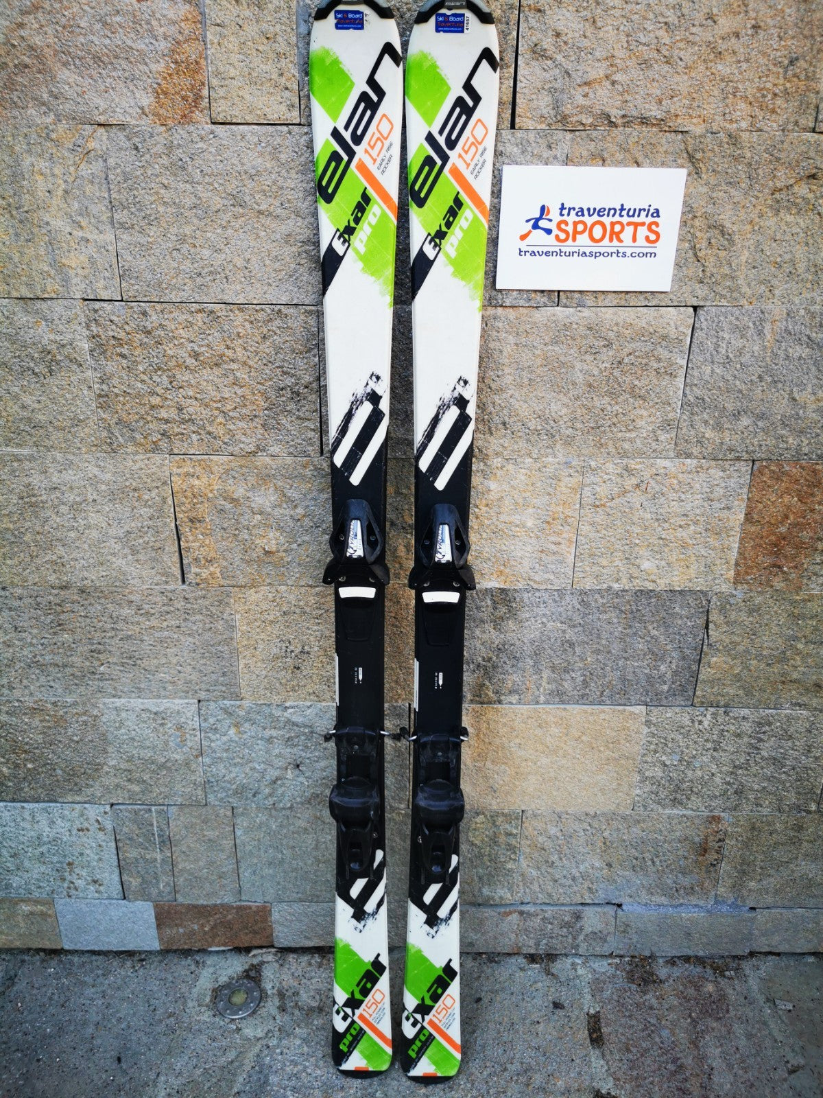 Elan Exar Pro 150cm  Ski + Elan  ESR 10 Bindings Adventure Winter Sport