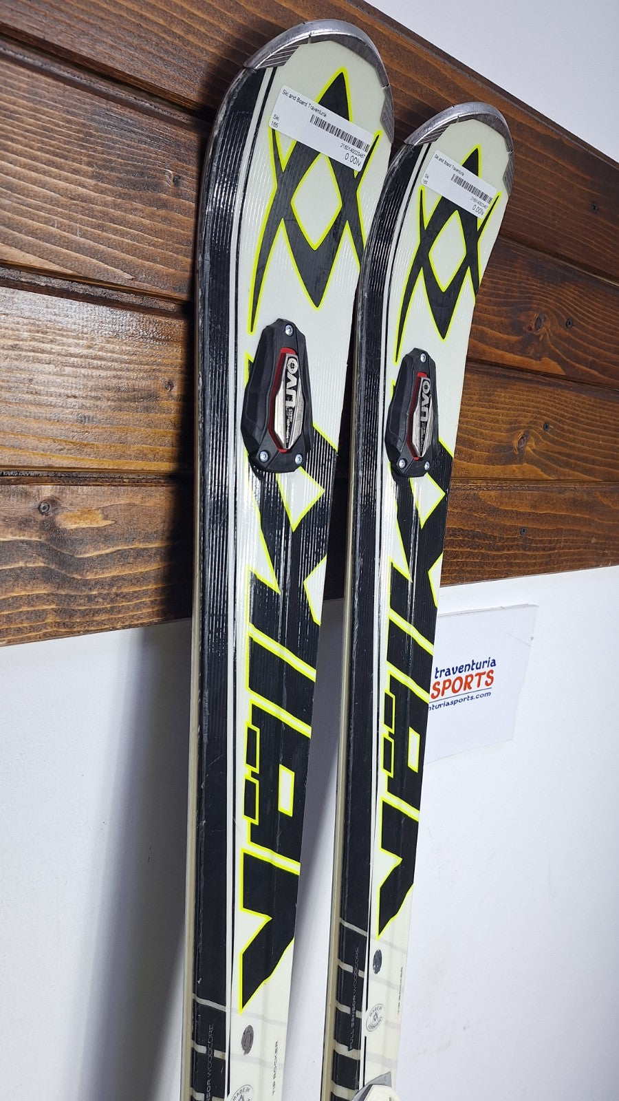 Volkl Racetiger SC UVO 165cm Ski + Marker 12 Bindings Winter Sport