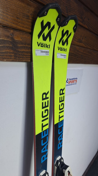 Volkl Racetiger WC SL 150cm Ski + Marker 12 Bindings Fun Snow Winter Sport Piste