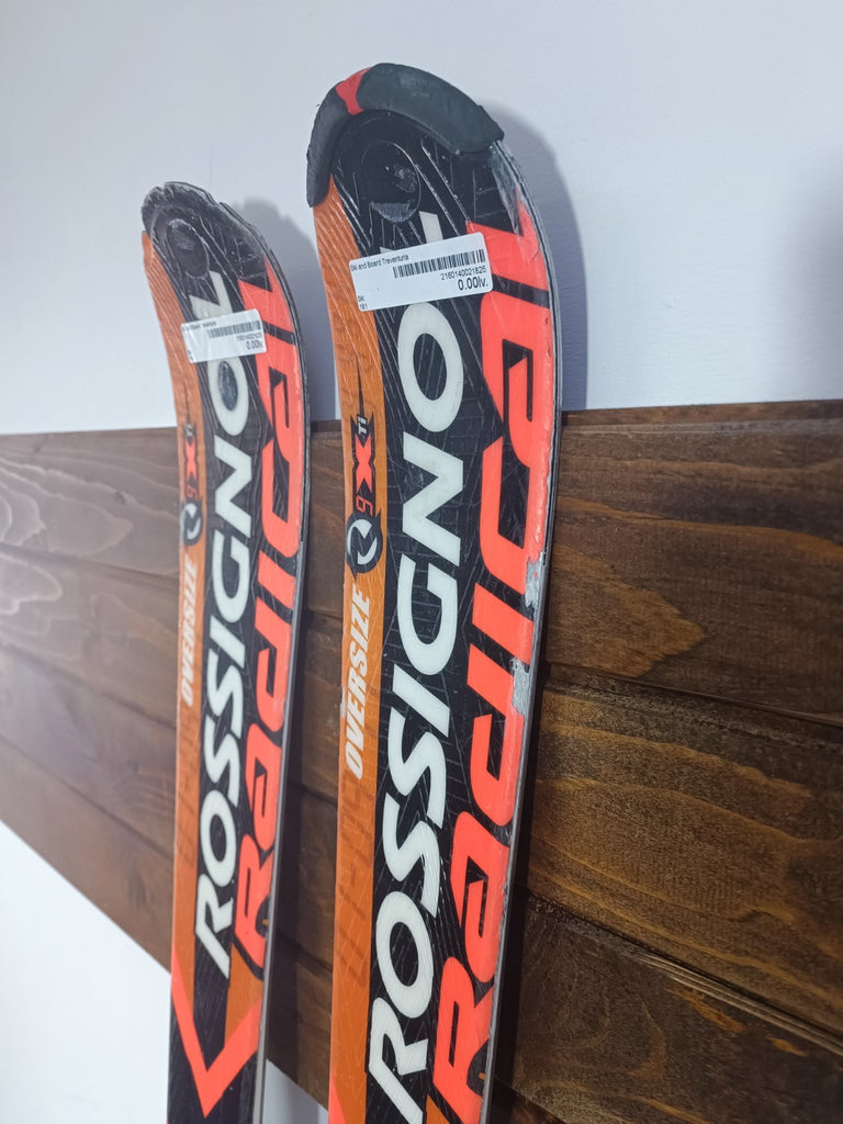 Ski alpin avec fixations, Rossignol Forza 40°, vert et gris ROSSIGNOL Ski alpin avec fixations, Rossignol Forza 40°, vert et gris ROSSIGNOL