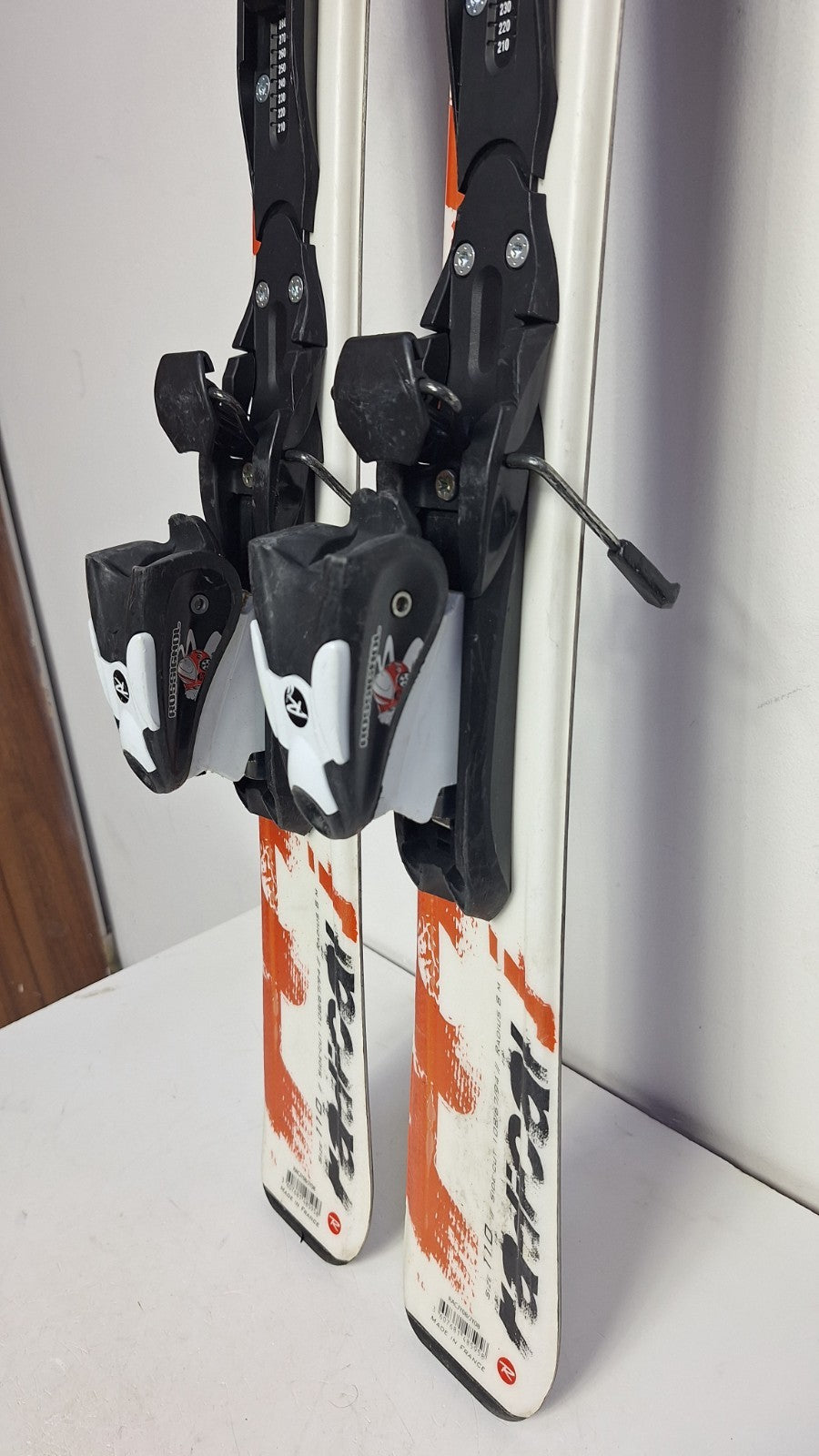Rossignol Radical 110 cm Ski + Rossignol 4.5 Bindungen Wintersport Schnee