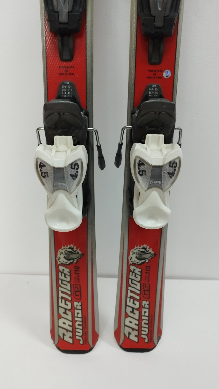 Volkl Racetiger Junior 110 cm Ski + Marker 4.5 Bindings Fun Snow Winter Sport
