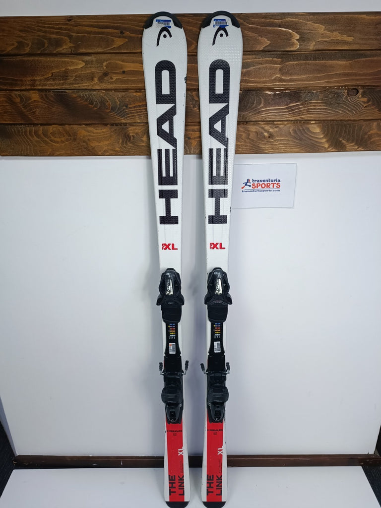 HEAD The Link R 170cm  Ski + Elan ESP 10 Bindings Winter Sport Fun