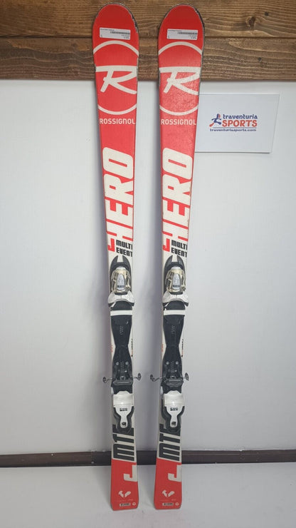 Rossignol Hero J MultiEvent 150cm Ski + Look 7 Bindings Winter Adventure Winter