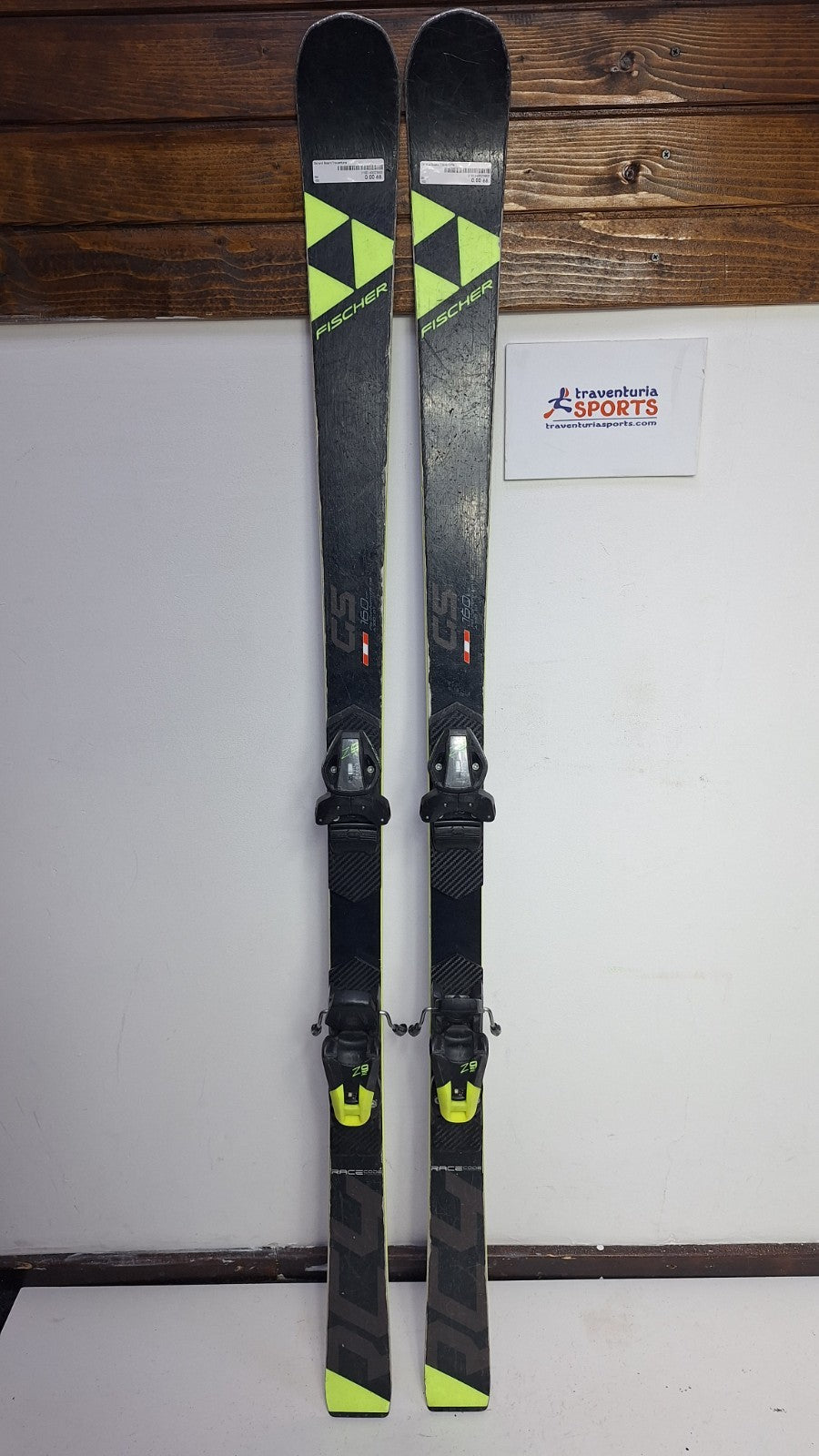 Fischer GS RC4 160cm  Ski + Fischer Z9 Bindings Adventure Winter Sport