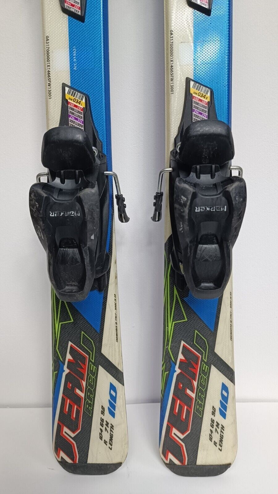 Nordica Dobermann 110 cm Ski + Marker 4,5 Bindungen Sport Winterspaß