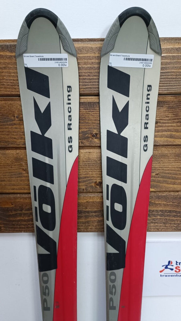 Volkl P50 GS Racing 173cm Ski + Marker 14 Bindings Winter Sport