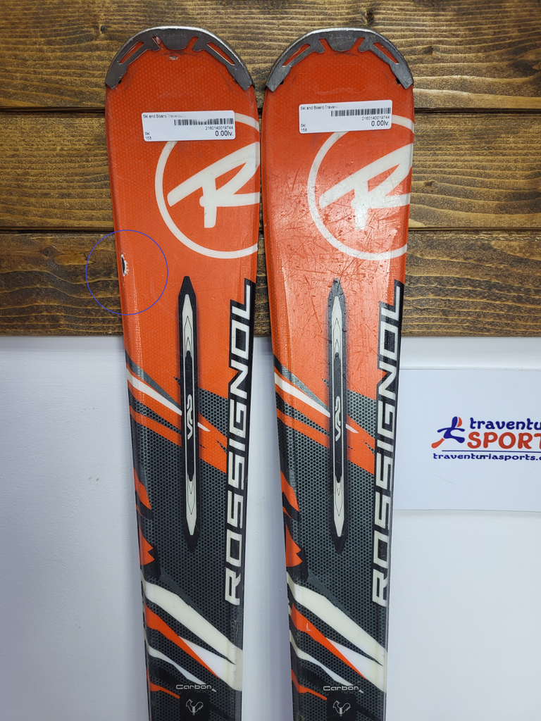Rossignol ZX 3D Carbon 158cm Ski + Rossignol 10 Bindings Winter