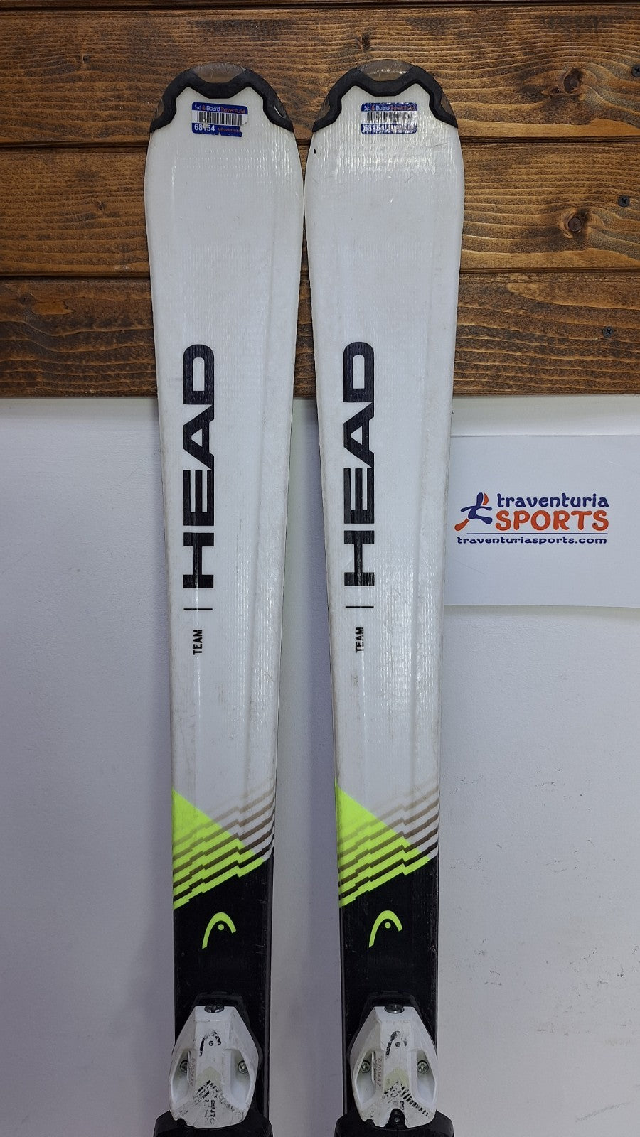 Ski HEAD SupershapeTeam SLR Pro 157 cm + fixations HEAD SLR 7.5, plaisir des sports d'hiver