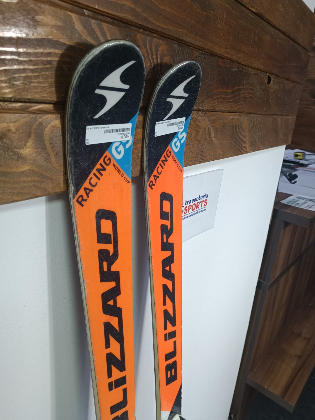 Blizzard World Cup GS Racing 149 cm Ski + Marker 7 Bindungen Wintersport Schnee