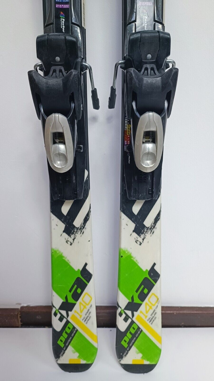 Elan Exar Pro 140 cm Ski + Elan SP 7.5 Bindungen Sport Schnee Winterspaß