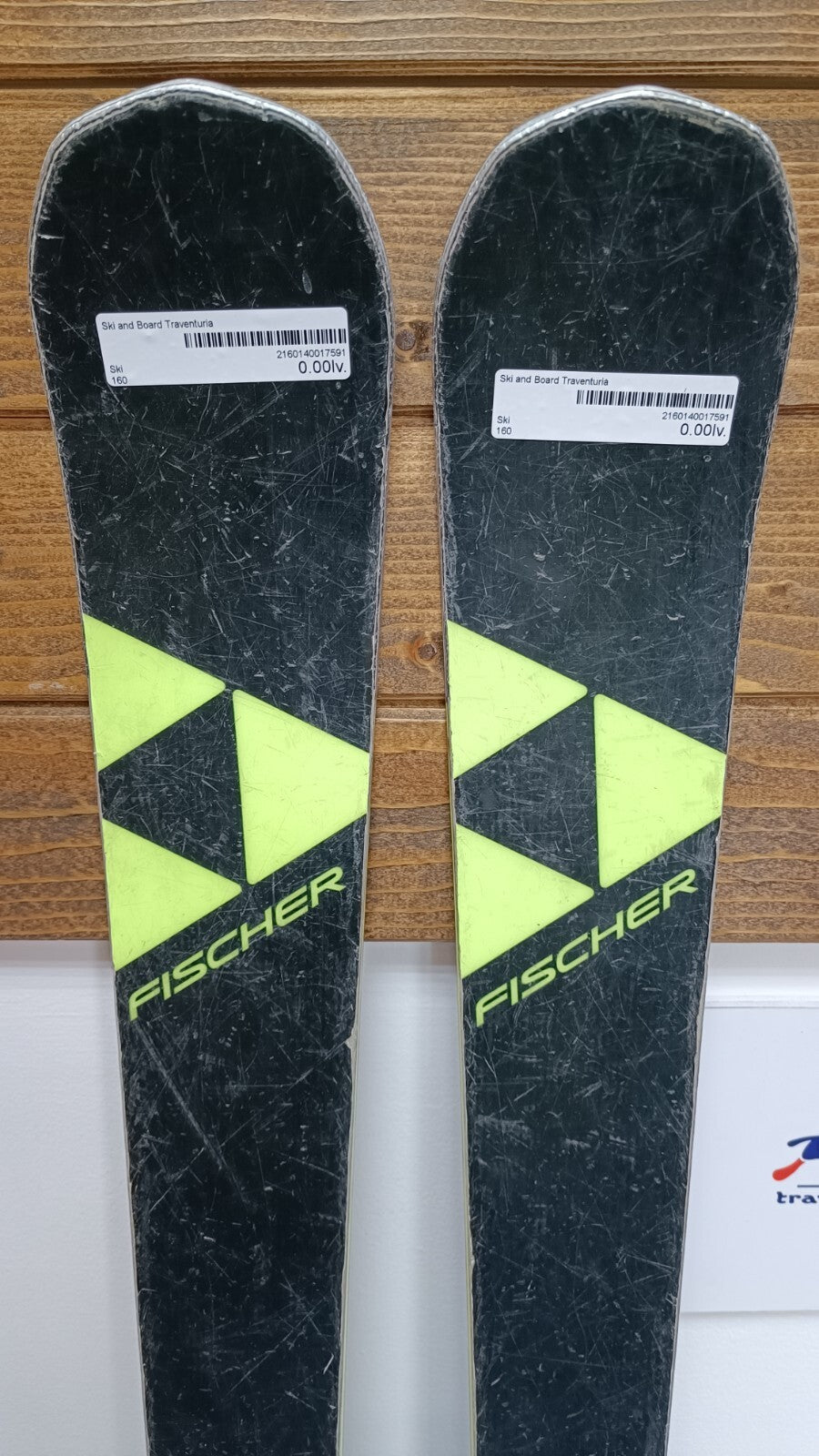 Fischer RC4 GS 160 cm Ski + Fischer 10 Bindungen Wintersport