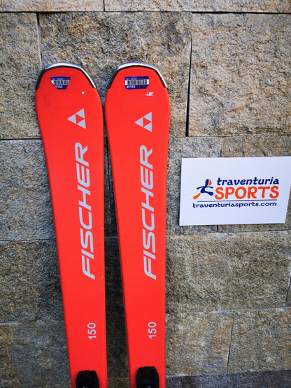 Fischer RC One X 150cm  Ski + Fischer RS 9 Bindings Adventure Winter Sport