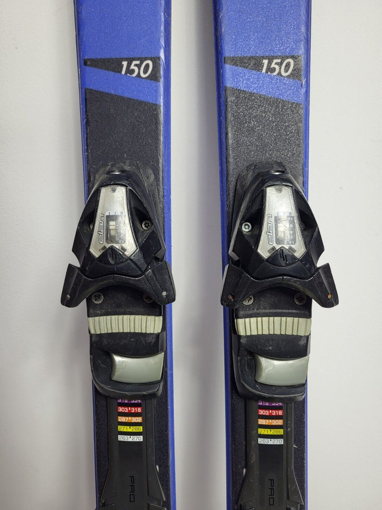 Salomon Pulse 150 cm Ski + Elan ESP 7.5 Bindings Adventure Winter