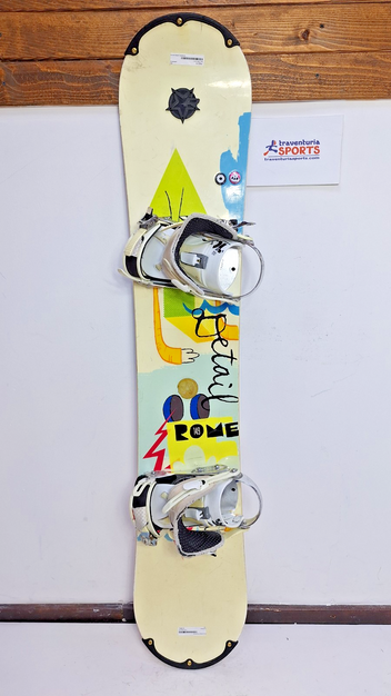 Salomon Gypsy 138 cm Snowboard + New Farefly M Bindings Sport