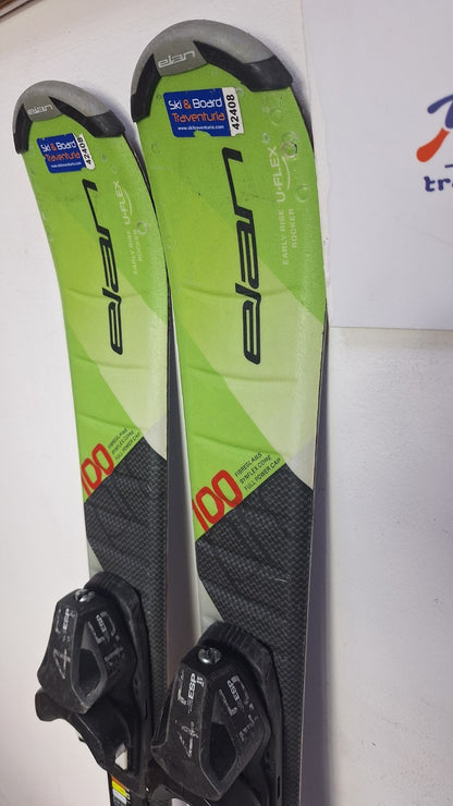 Elan Explore Pro 100 cm  Ski + Elan ESP 4.5 Bindings Adventure Winter Sport Snow