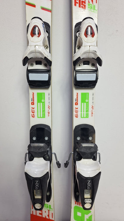 Rossignol Hero FIS SL Pro 139 cm Ski + Look NX 10 Bindings Winter Sport Snow