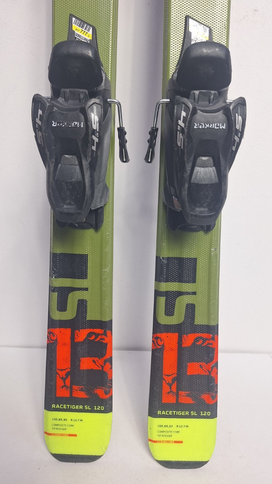 Völkl Racetiger 13 SL 120 cm Ski + Marker 4.5 Bindung Wintersport Schneespaß