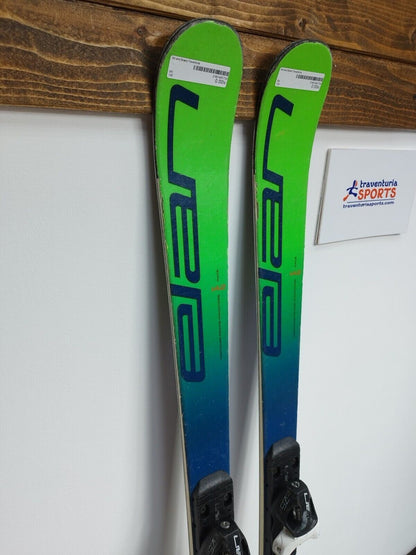 Elan Race GSX 142 cm Ski + Elan EL 7.5 Bindungen Winterspaß Schneeabenteuer Sport