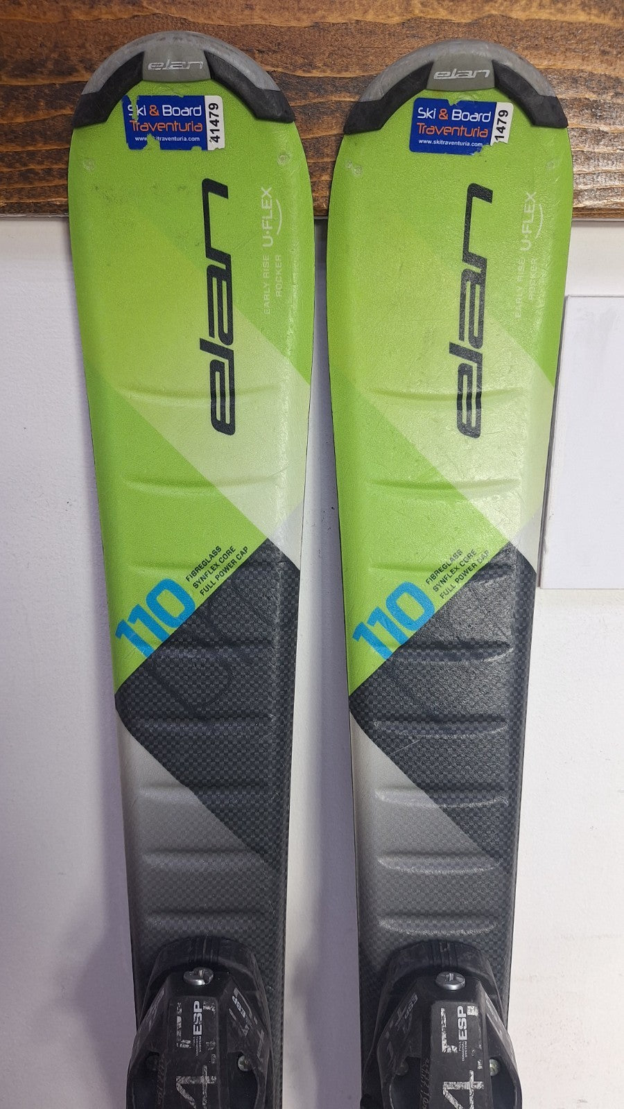 Elan Explore Pro 110 cm  Ski + Elan ESP 4.5 Bindings Adventure Winter Sport Snow