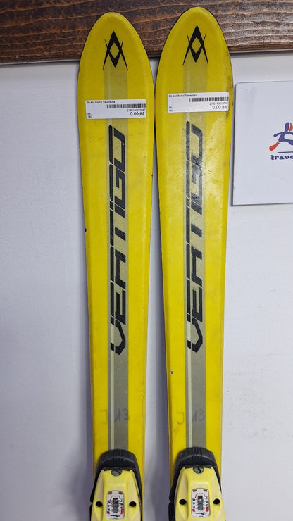 Volkl Vertigo 140cm Ski + Tyrolia 7 Bindings Fun Snow Winter Sport Piste