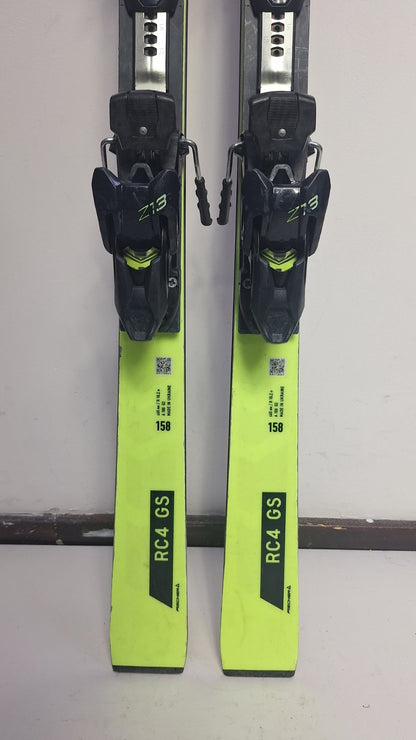 Sci Fischer RC4 WC GS 158 cm + Attacchi Fischer Z13 Sport invernali Divertimento sulla neve