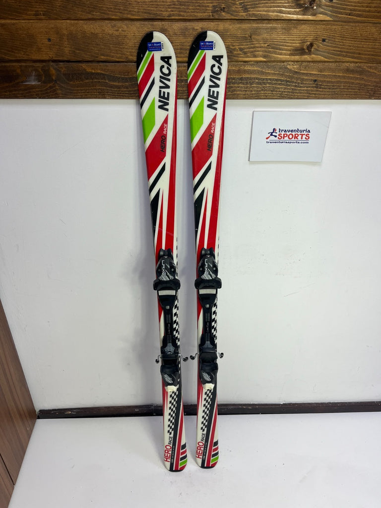 Nevica Hero Race 150cm Ski + Tyrolia LRX 7.5 Bindungen Adventure Winter Sport