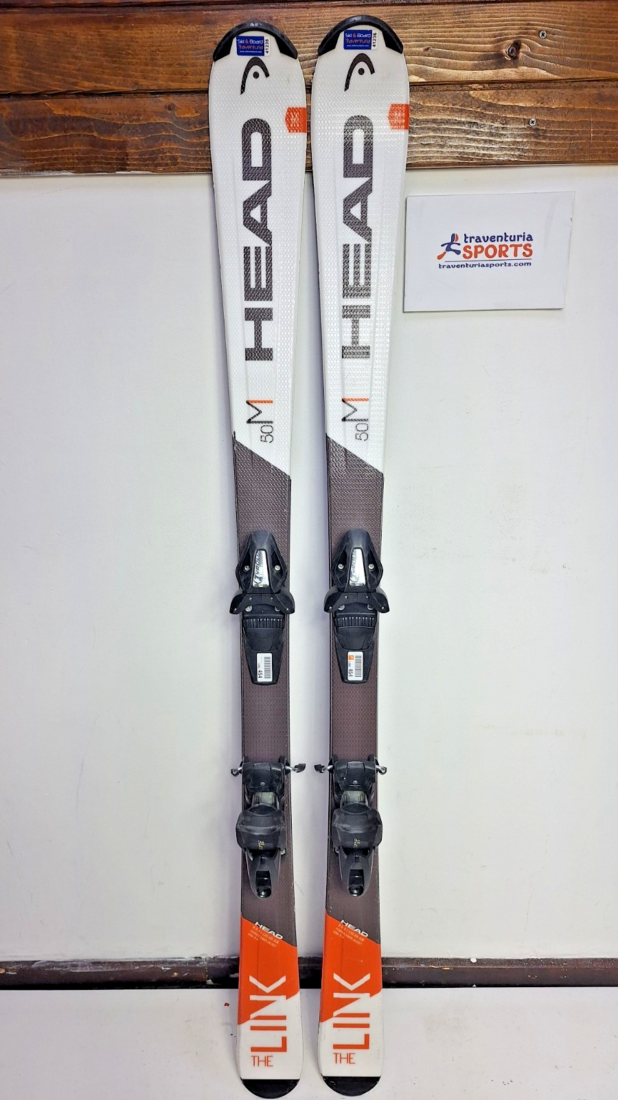 HEAD The Link R 150 cm Ski + Tyrolia BYS 10 Bindings Fun Snow Winter Sport BSL