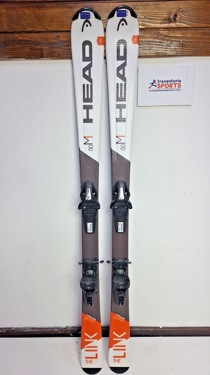 HEAD The Link R 150 cm Ski + Tyrolia BYS 10 Bindings Fun Snow Winter Sport BSL