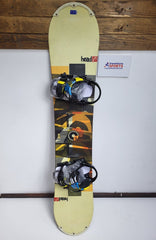Head ROCKA 4D 163cm Snowboard + New Talerun Size L Bindings