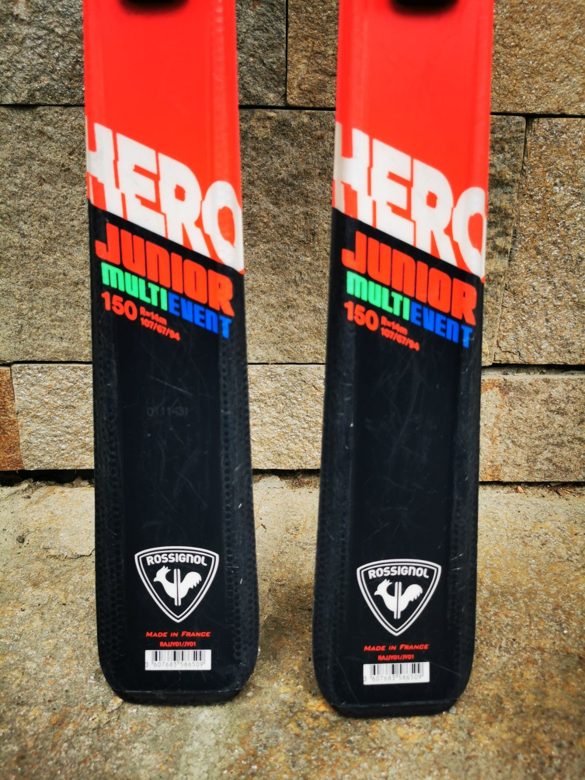 Rossignol HERO J MultiEvent  150cm  Ski + Elan ESR 10 Bindings  Winter Sport