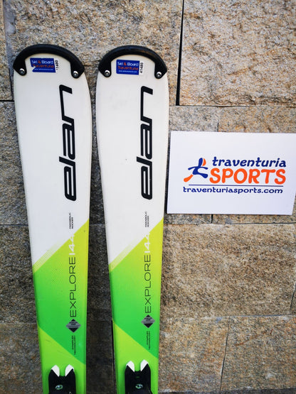 Elan Explore X 144cm  Ski + Elan 10 Bindings Adventure Winter Sport