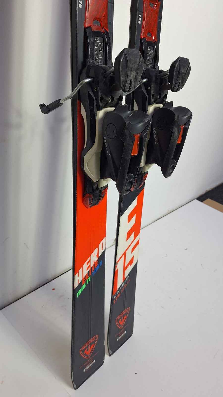 Rossignol Hero Elite MT  175 cm Ski + Look 12 Bindings Winter Fun Snow