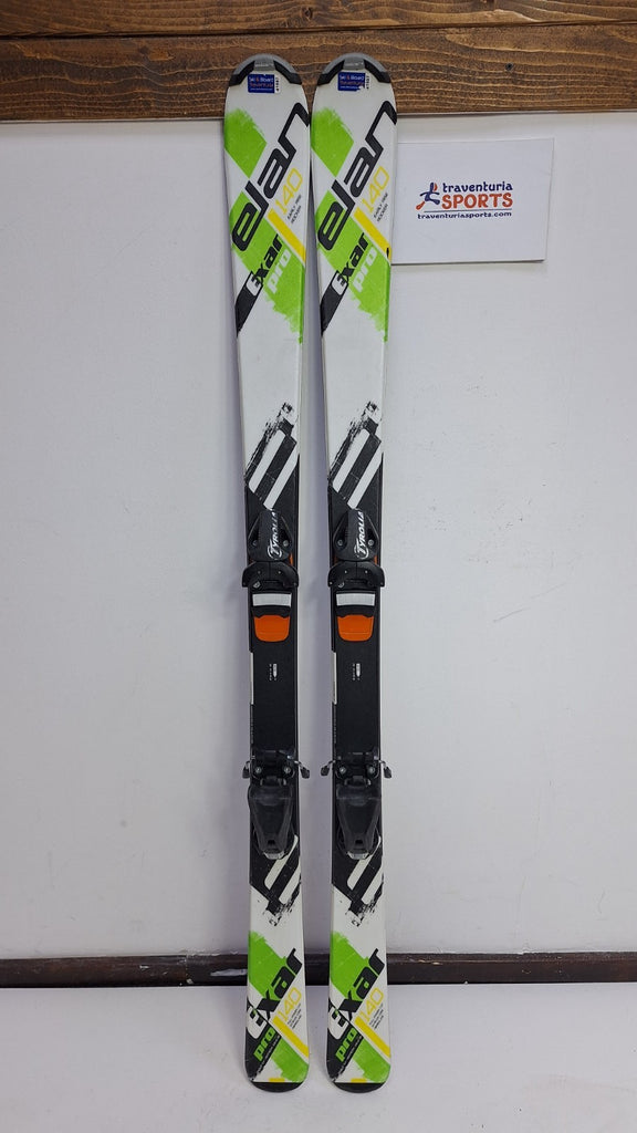 Sci Elan Exar Pro 140 cm + attacchi Tyrolia SP 4.5 BSL Sport Snow Winter