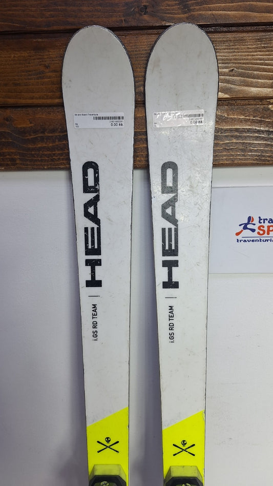 HEAD WC Rebels i.GS RD Team 153 cm Ski + Fischer RC9 Bindings Winter Sport