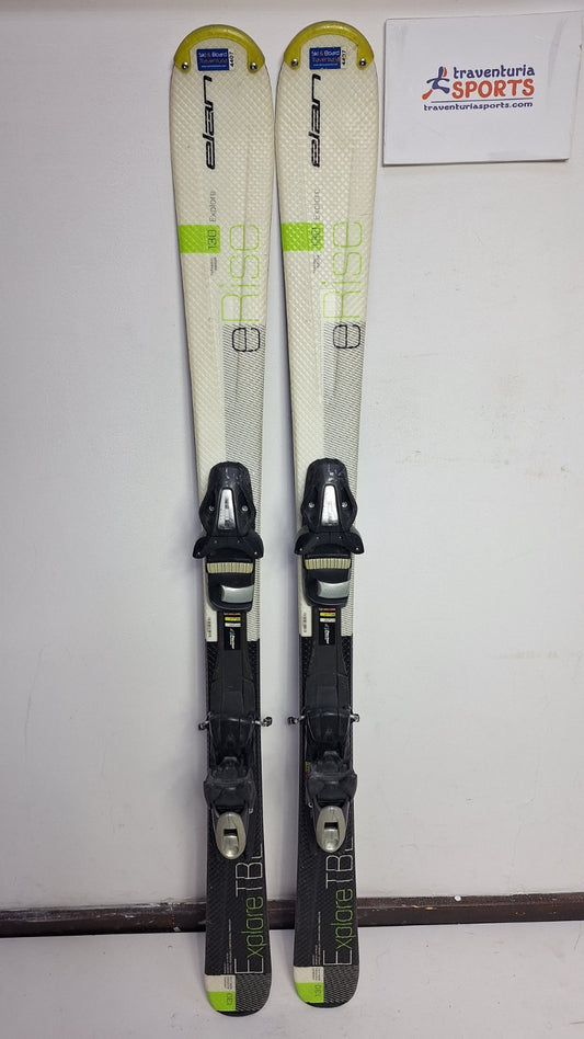 Elan eRise Explore 130 Ski + Elan ESP 10 Bindings Sport Snow Winter Fun