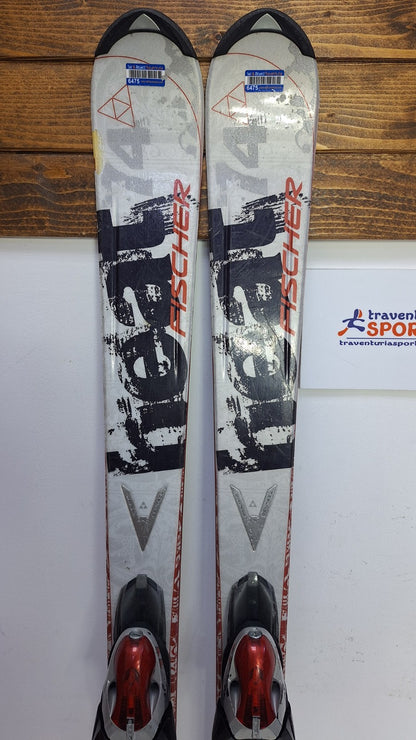 Sci Fischer Heat 74 155 cm + Attacchi HEAD 11 Sport Invernali Adventure