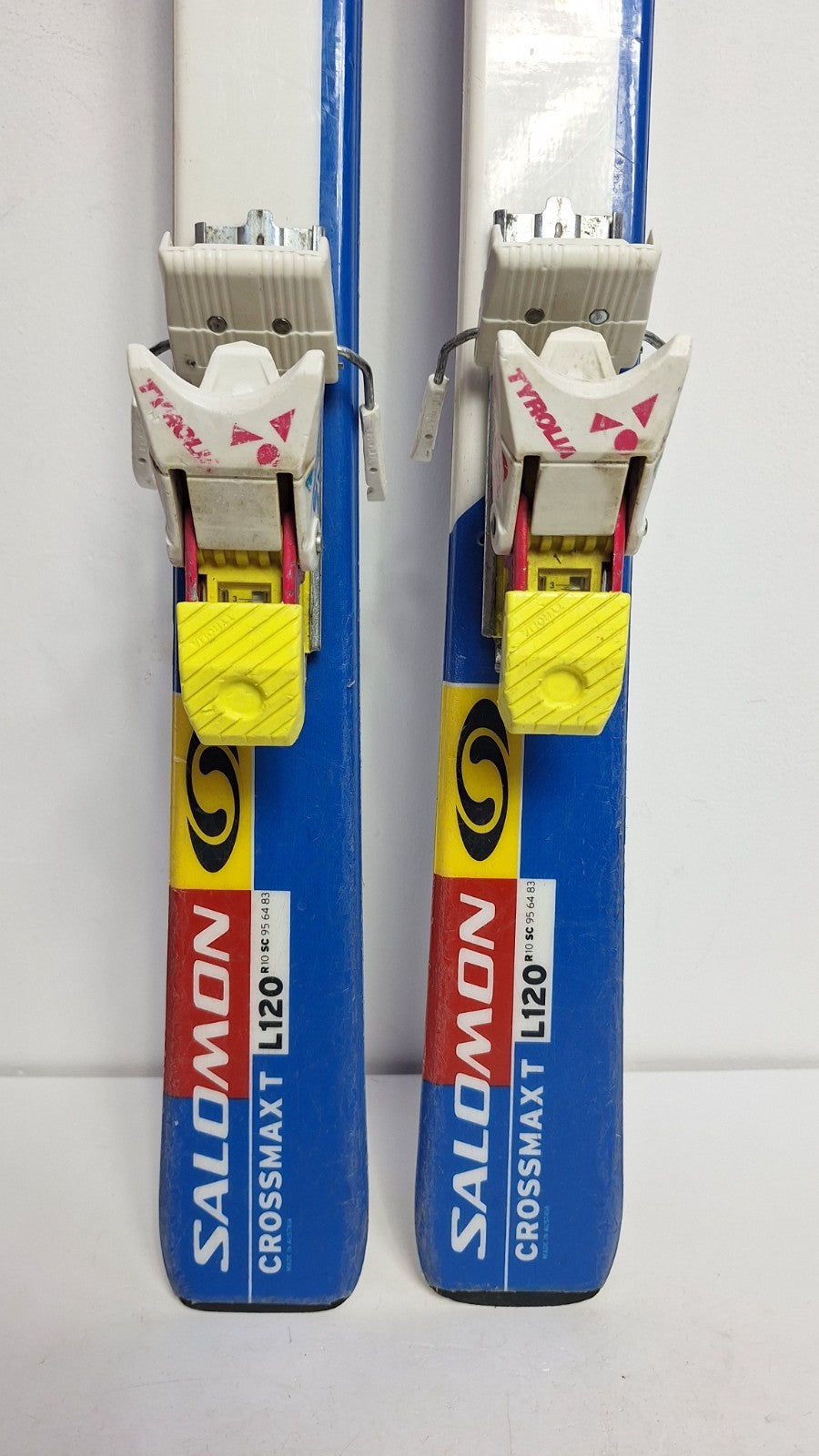 Salomon Crossmax T 120cm Ski + Tyrolia 3 Bindings Winter Sport Fun