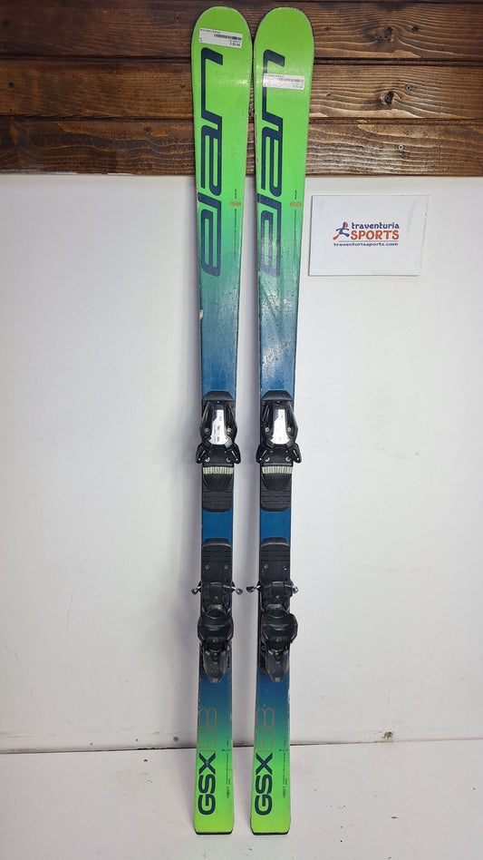 Elan GSX Race 158 cm Ski + Elan EL 11 Bindings Winter Fun Snow Adventure Sport