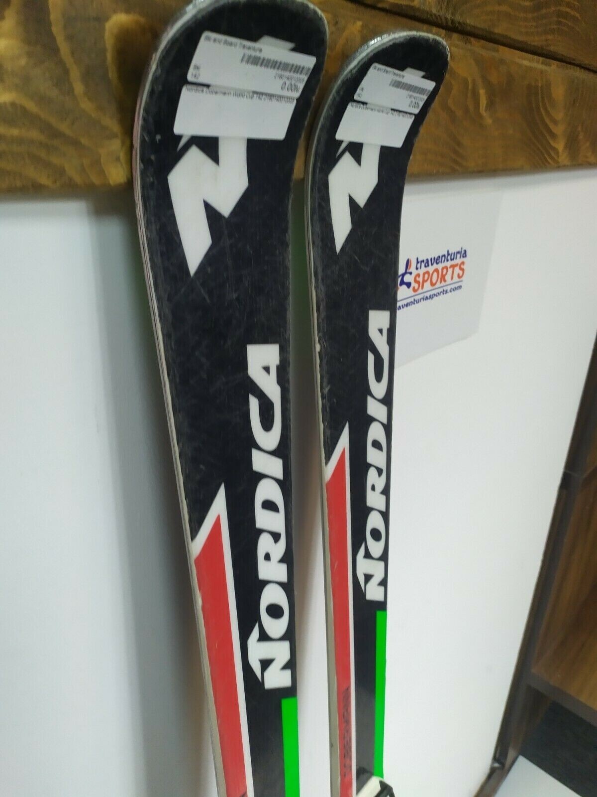 Nordica Dobermann GS J WC 142 cm Sci + Attacchi Marker Race 10 Sport Divertimento Invernale