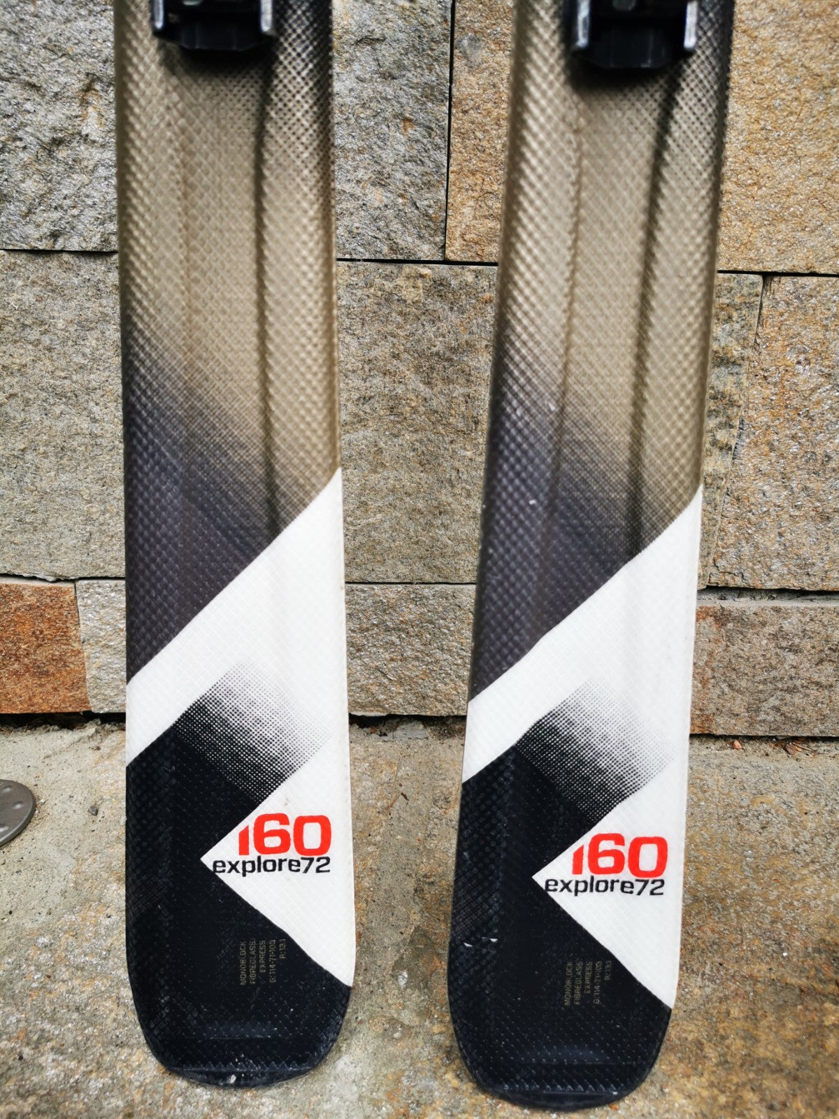 Elan Explore 72 160 cm  Ski + Elan ESR 10 Bindings Adventure Winter Sport