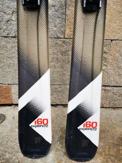 Elan Explore 72 160 cm  Ski + Elan ESR 10 Bindings Adventure Winter Sport