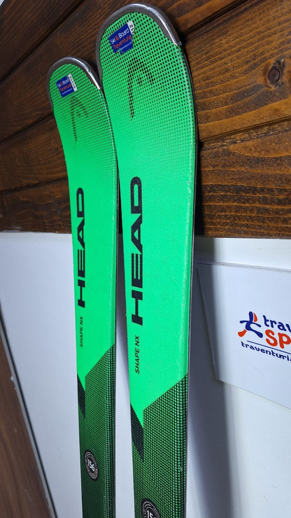 HEAD Shape NX  156cm  Ski + Tyrolia SP 10 Bindings Winter Sport Fun Snow