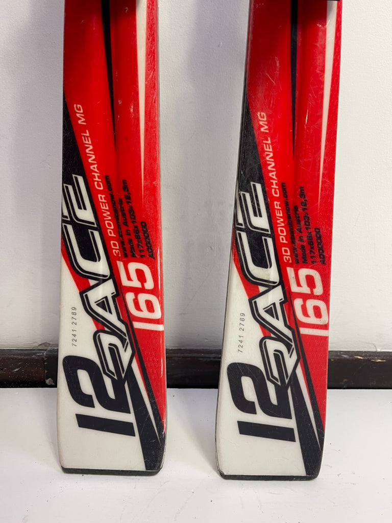 Atomic Race 12 SL 165 cm Ski + Atomic 14 Bindings Winter Sport