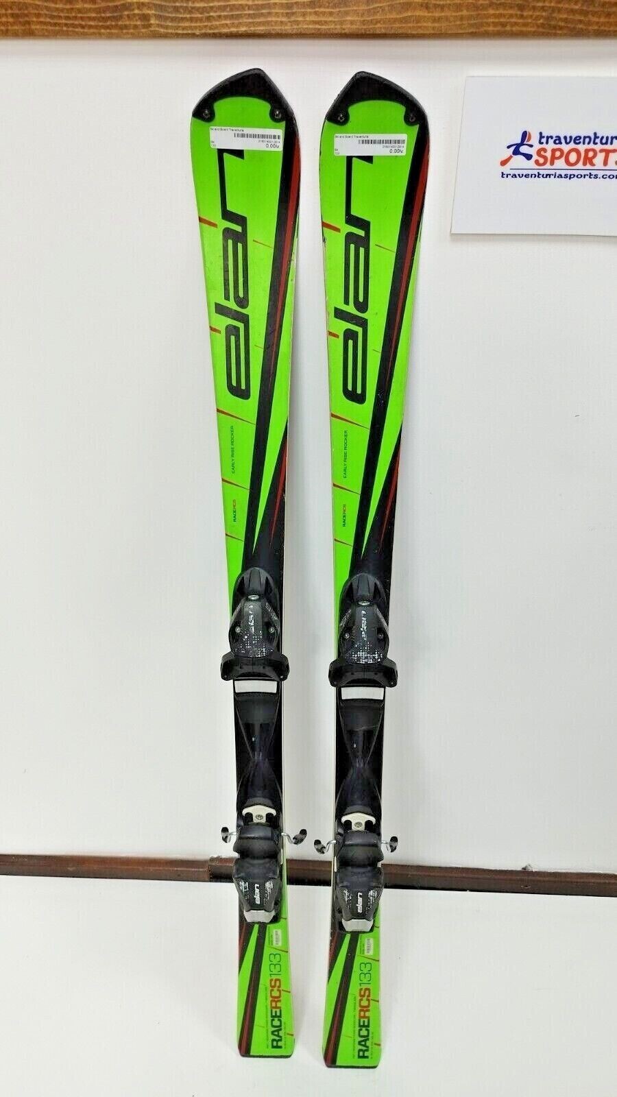 Elan Race RCS 133 cm Ski + Elan 7.5 Bindings Winter Sport Fun