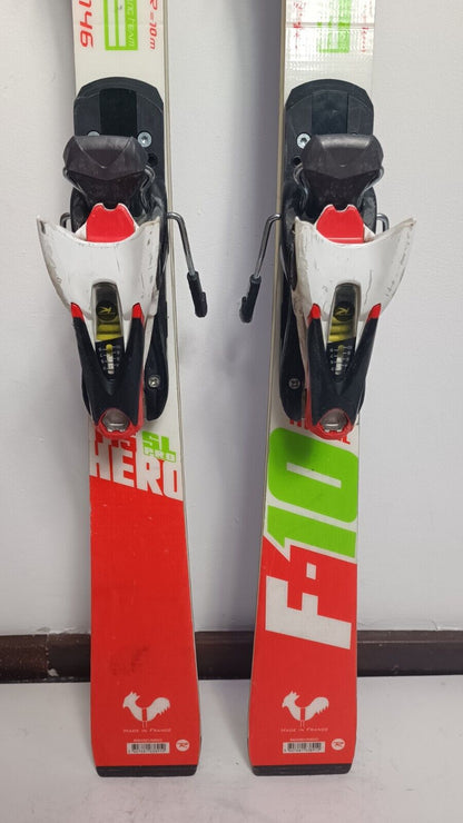 Rossignol Hero FIS SL Pro 146 cm Ski + Look 10 Bindings Winter Fun Snow