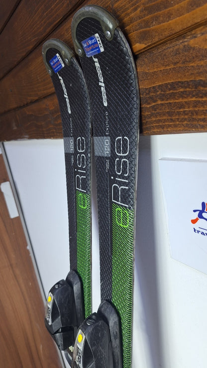 Elan eRise Explore 72 120 cm  Ski + Elan ESP 7.5 Bindings Adventure Winter Sport