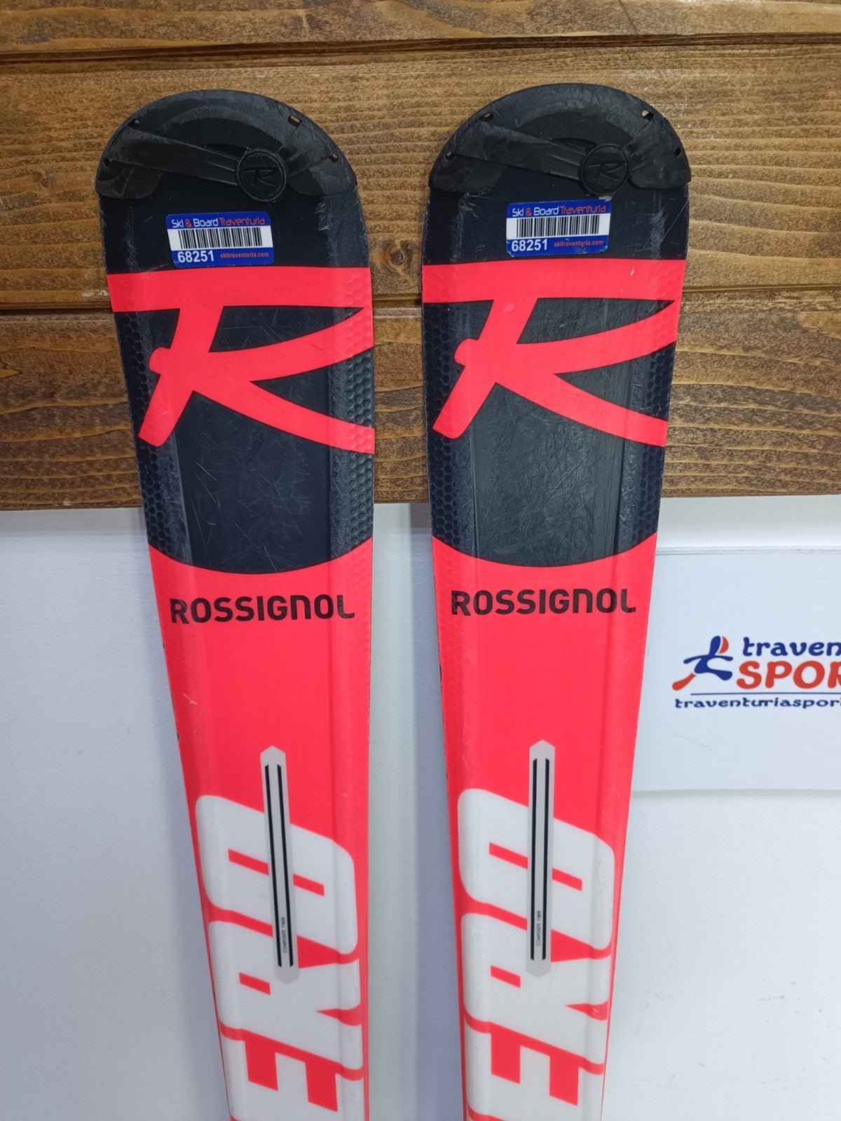 Sci Rossignol Hero J 150 cm + attacchi Elan ESR 10 Divertimento invernale Sport sulla neve