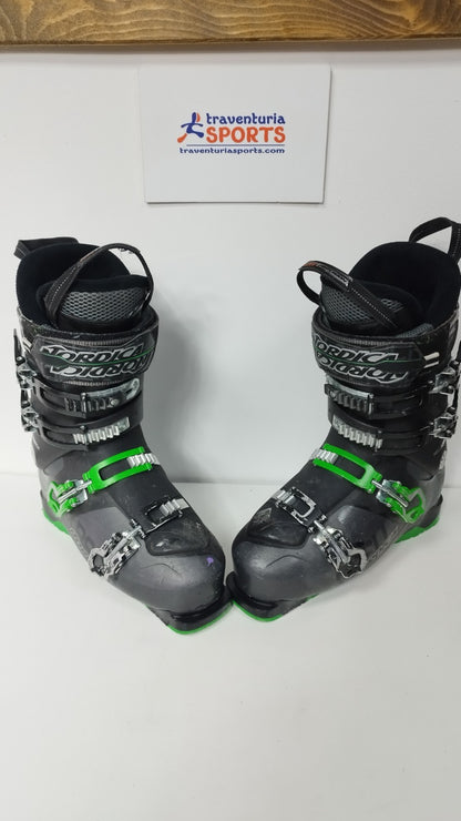 Nordica Hell & Back H2 (EU 42; UK 8; Mondo 270) Divertimento sulla neve in inverno